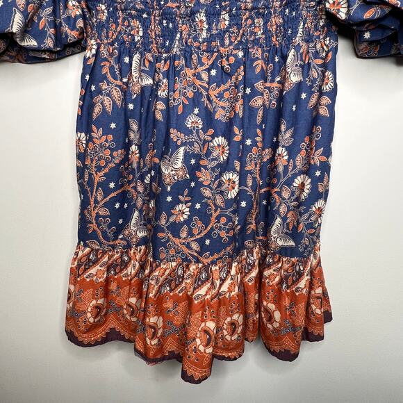 House of Harlow 1960 Butterfly Print Mini Dress Size M - Picture 6 of 9